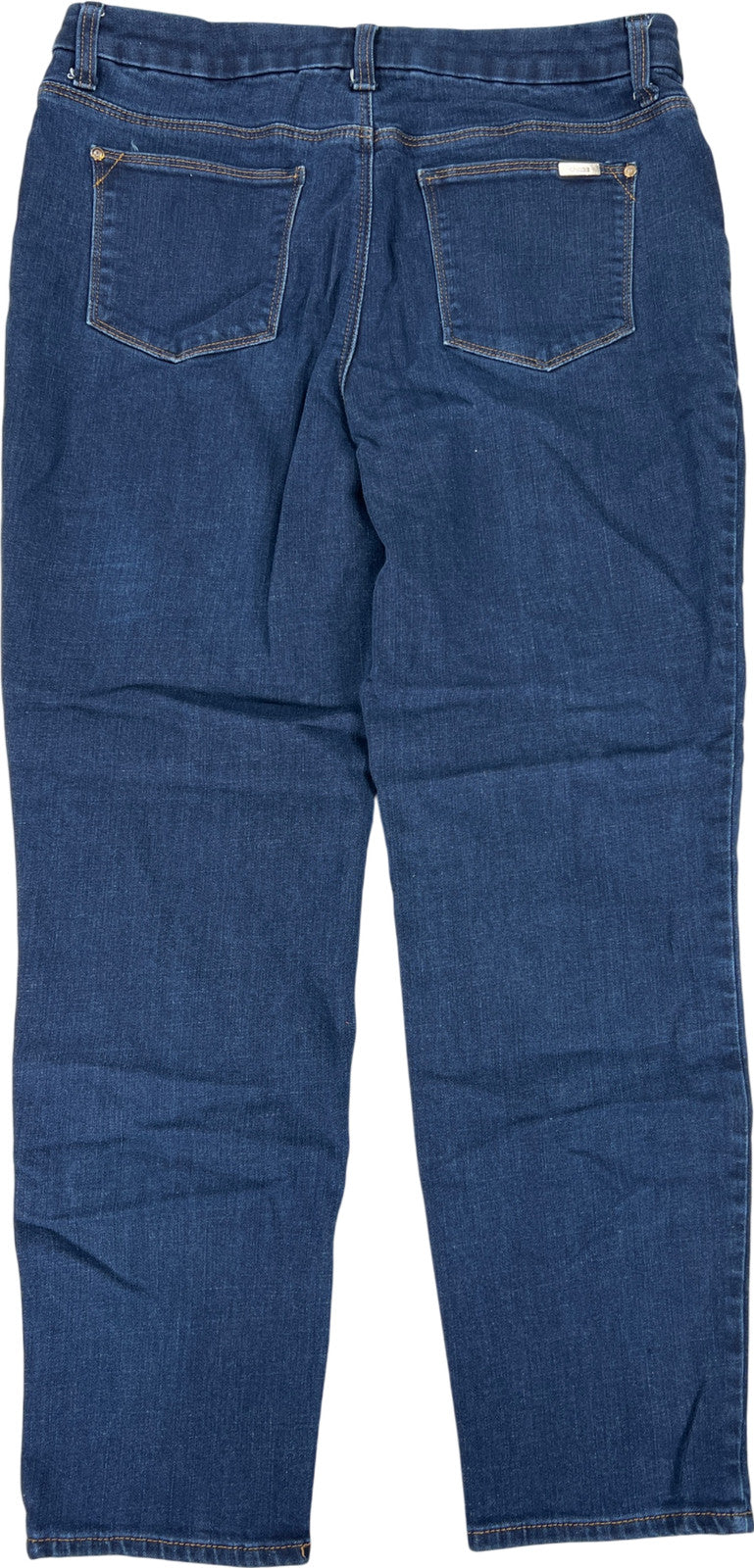 Chico’s Women’s Dark Wash So Slimming Slim Leg Ankle Jeans - 0.5/US 6