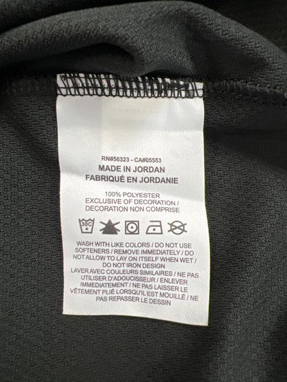 Nike Mens Black Dri-Fit 1/4 Zip Long Sleeve Pullover Training Athletic Shirt - M