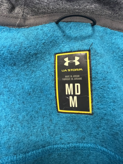 Under Armour Men's Blue Long Sleeve Storm Full Zip Sweatshirt - M image 3