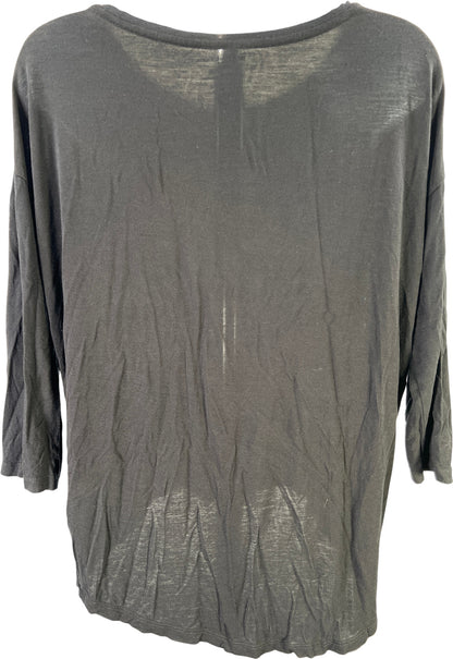 Majestic Paris for Neiman Marcus Women’s Black Long Sleeve Shirt - 3