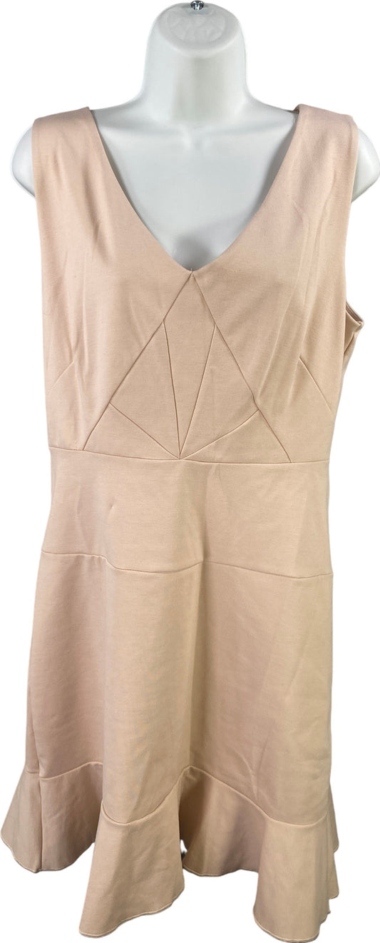 Jennifer Lopez Women’s Light Pink Blush Sleeveeless Midi Dress - 12