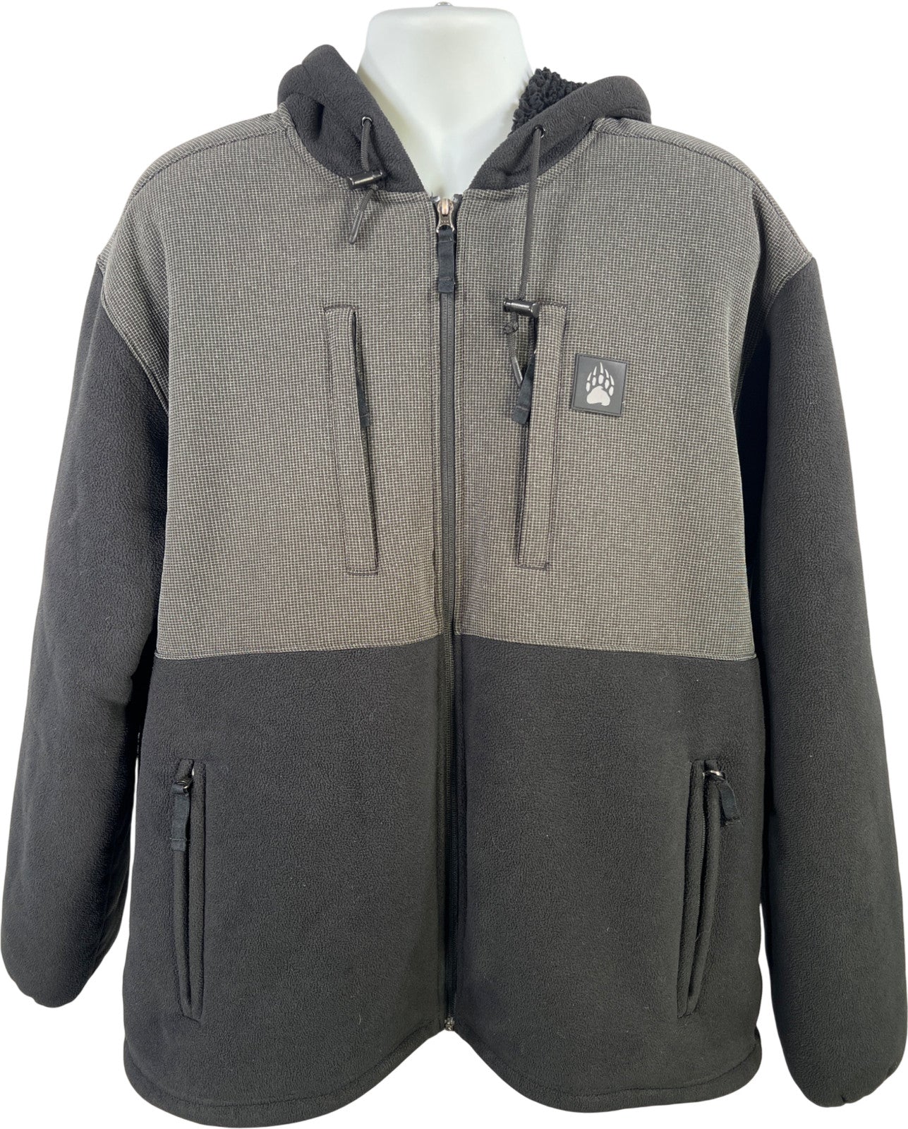 Alaskan Hardgear by Duluth Trading Men’s Gray Sherpa Lined Jacket - 2XL