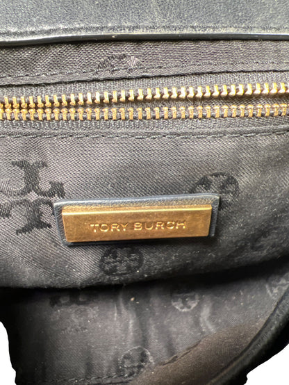 Tory Burch Women’s Black Leather Fleming Convertible Crossbody Purse