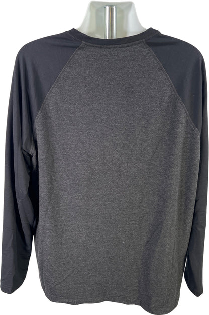 Orvis Men’s Black/Gray Long Sleeve Shirt - XL