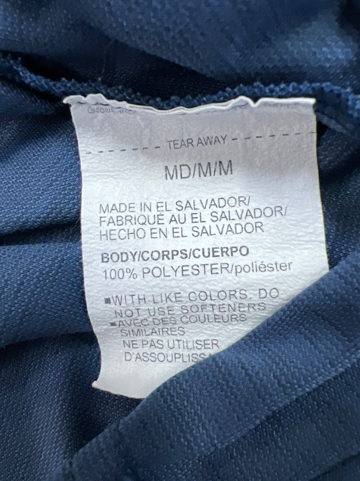 Under Armour Men’s Blue Velocity 2.0 Long Sleeve Athletic Shirt - M