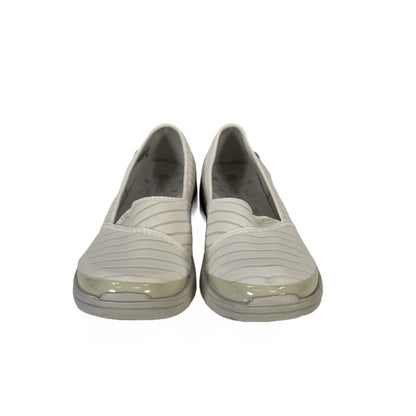 Bzeees Women's White Lakeside Slip On Comfort Loafers - 8.5