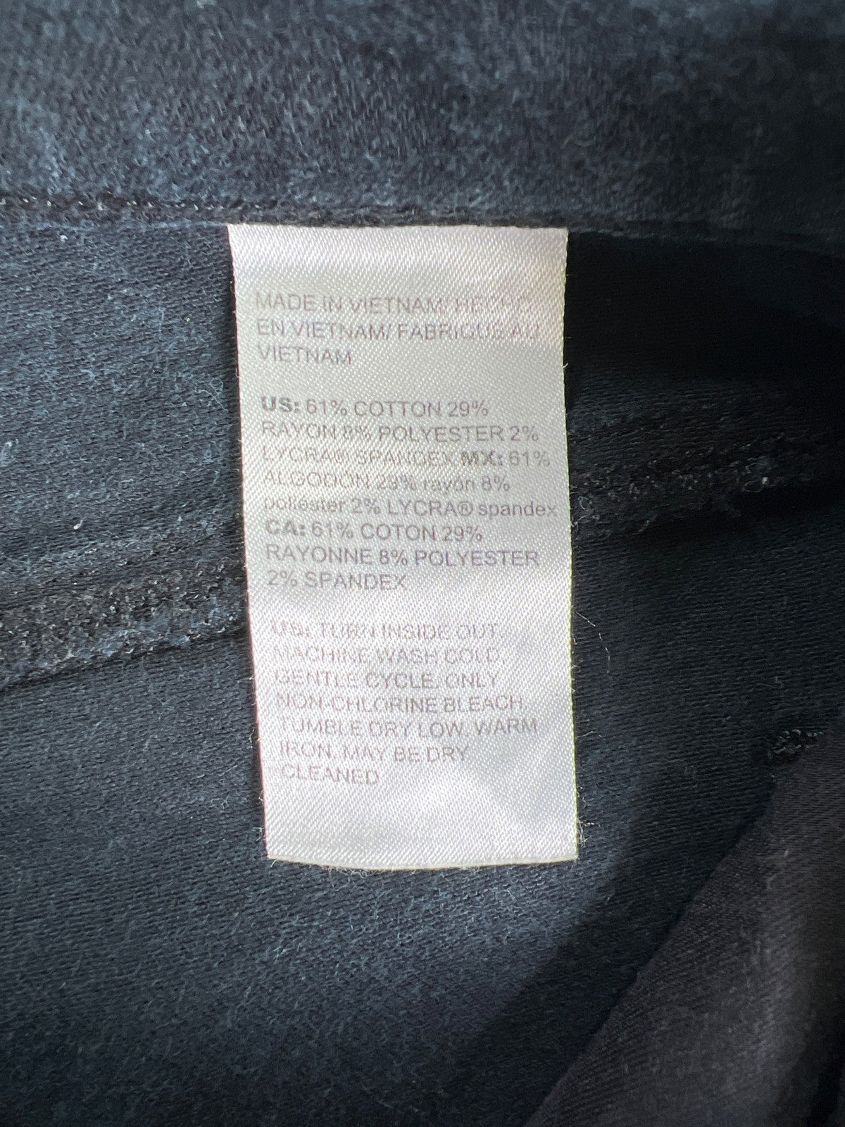 Chico’s Women’s Black So Slimming Slim Leg Ankle Jeans - 0.5/US 6