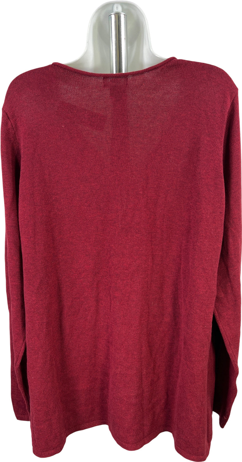 Old Navy Women’s Red Long Sleeve V-Neck Sweater - XXL