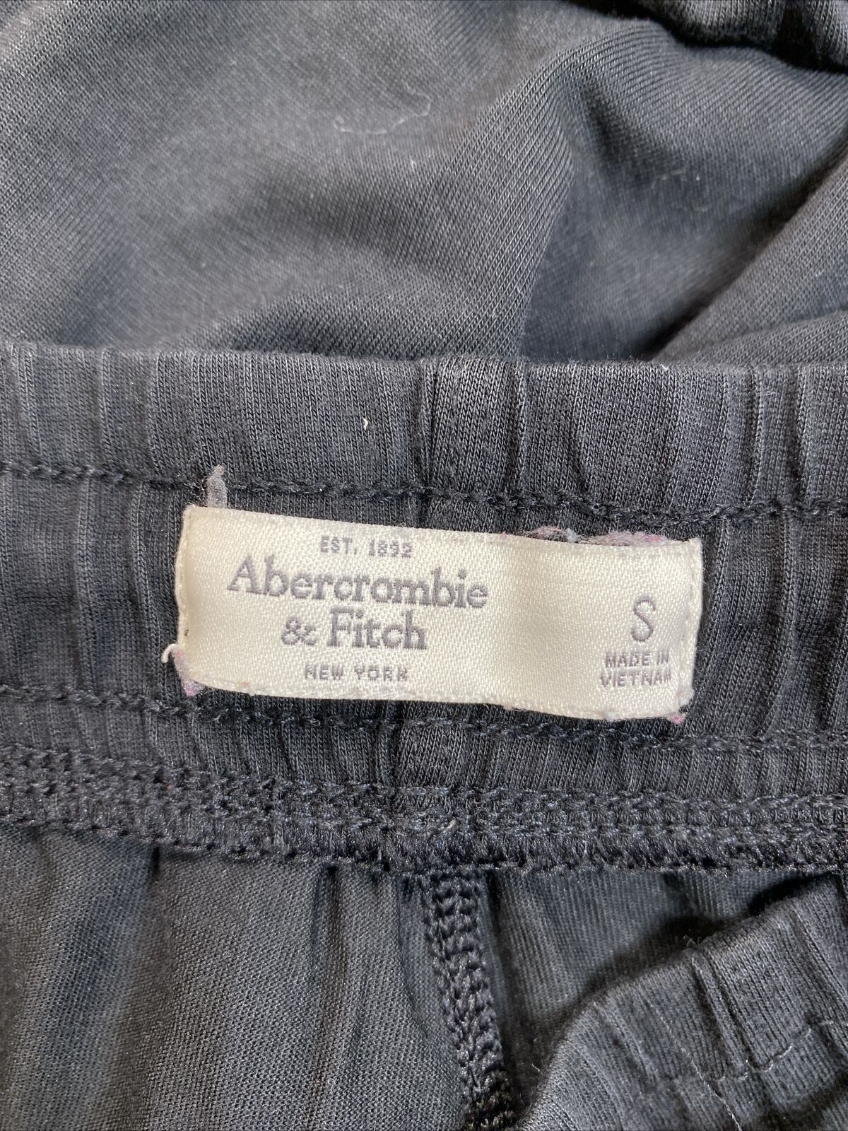 Abercrombie and Fitch Women's Black Thin Basic Jogger Pants - S