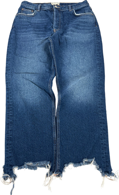 We The Free Women’s Medium Wash The Maggie Mid Rise Straight Leg Jeans - 30