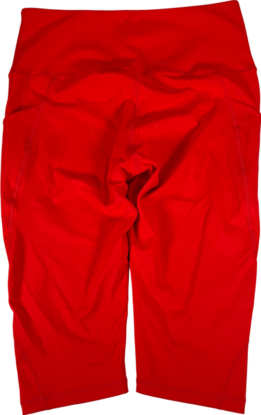 Ododos Women’s Red Cropped Athletic Leggings - L