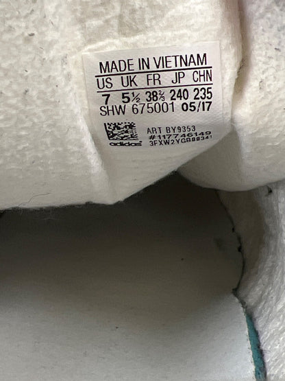 Adidas Women’s Blue Suede Gazelle Lace Up Sneakers - 7