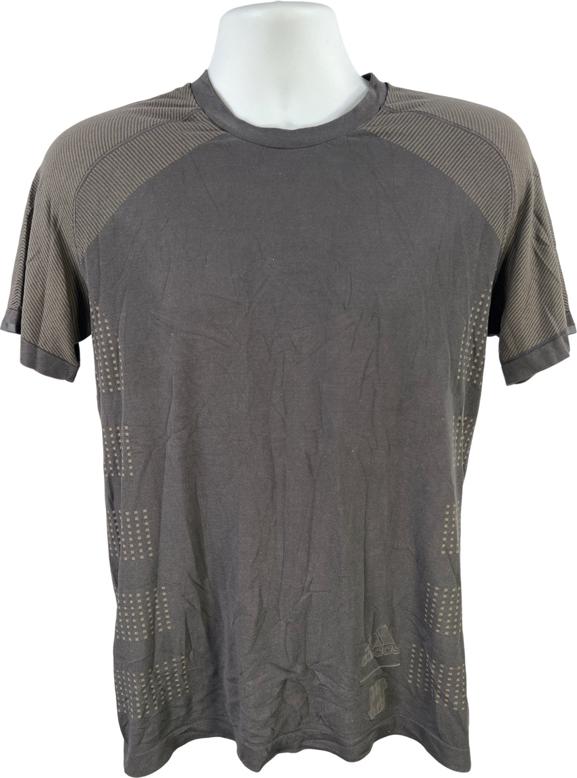 Adidas Men’s Gray Short Sleeve Athletic Shirt - L