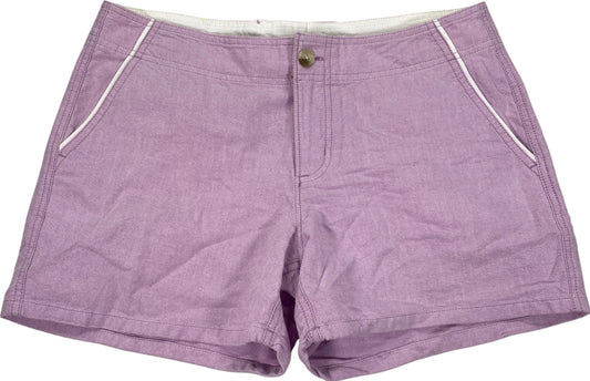 Columbia Women’s Purple PFG Cotton Casual Shorts - 6