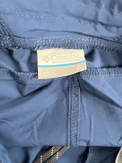 Columbia Women’s Blue Tidal Sands II Pull On PFG Athletic Shorts - S