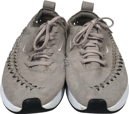 Nike Women’s Gray Suede Dualtone Racer Woven Lace Up Sneakers - 10