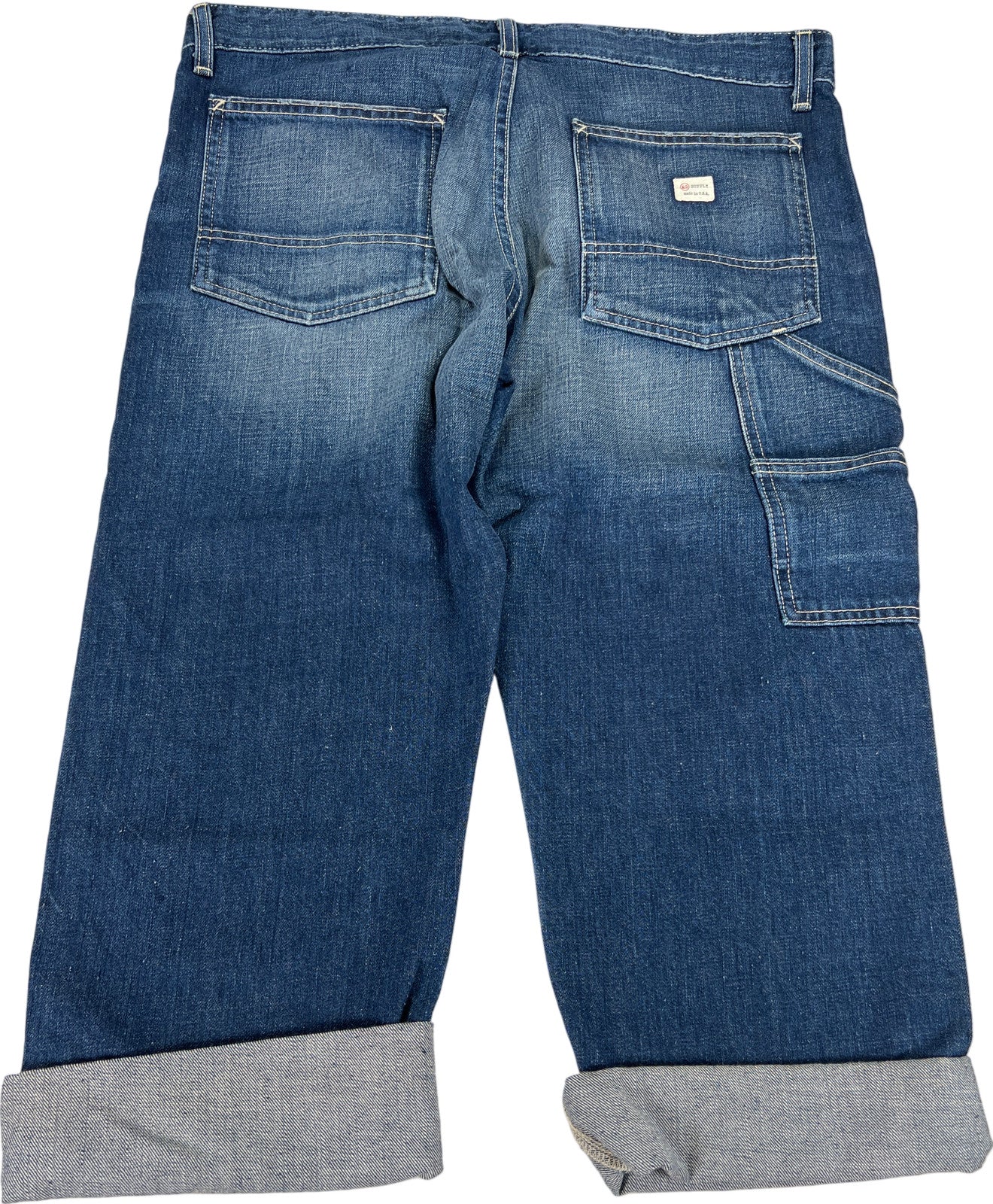 Adriano Goldschmied Women’s Medium Wash Cropped Denim Jeans - 31