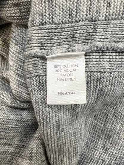 Pure J.Jill Women’s Gray Long Sleeve Knit Tunic Sweater - XS