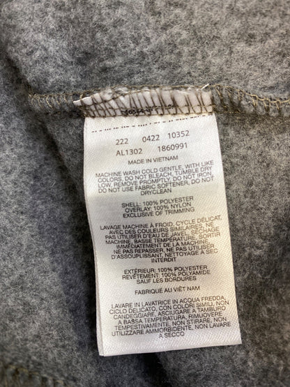 Columbia Women’s Gray/White Benton Springs Half Snap Fleece Pullover - M