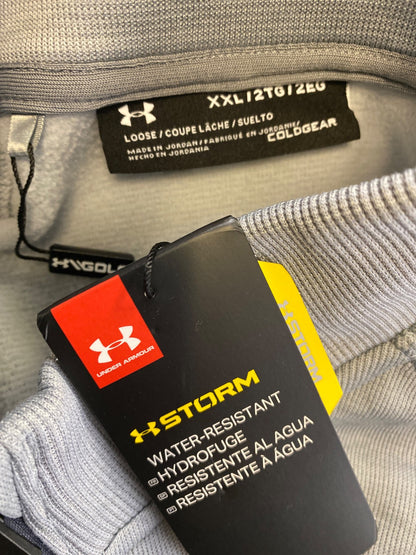 Under Armour Men’s Gray ColdGear 1/4 Zip Pullover Golf Sweatshirt - XXL