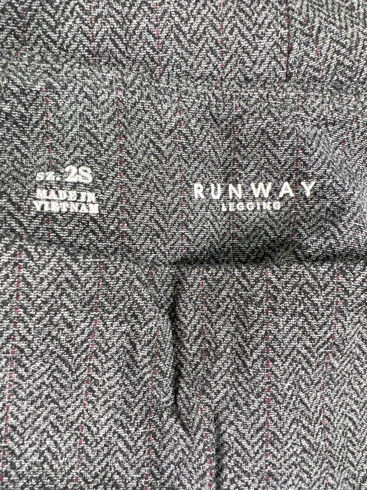 White House Black Market Women’s Gray Runway Casual Leggings - 2 Short