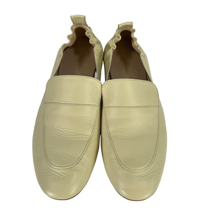 NEW Everlane Women's Pale Yellow Leather Italian Ballet Flats - 9.5