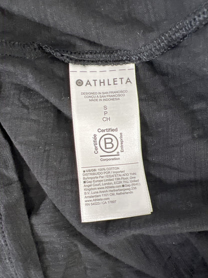 Athleta Women’s Black Sleeveless Scoop Neck Shirt - S