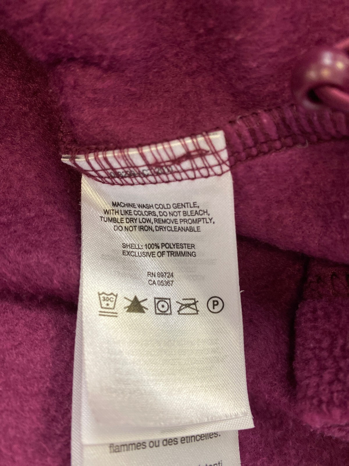 Columbia Women’s Purple Benton Springs Fleece Jacket - M