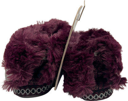Muk Luks Women’s Purple Plum Slipper Boots - M/7-8