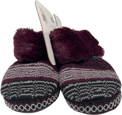 Muk Luks Women’s Purple Plum Slipper Boots - M/7-8