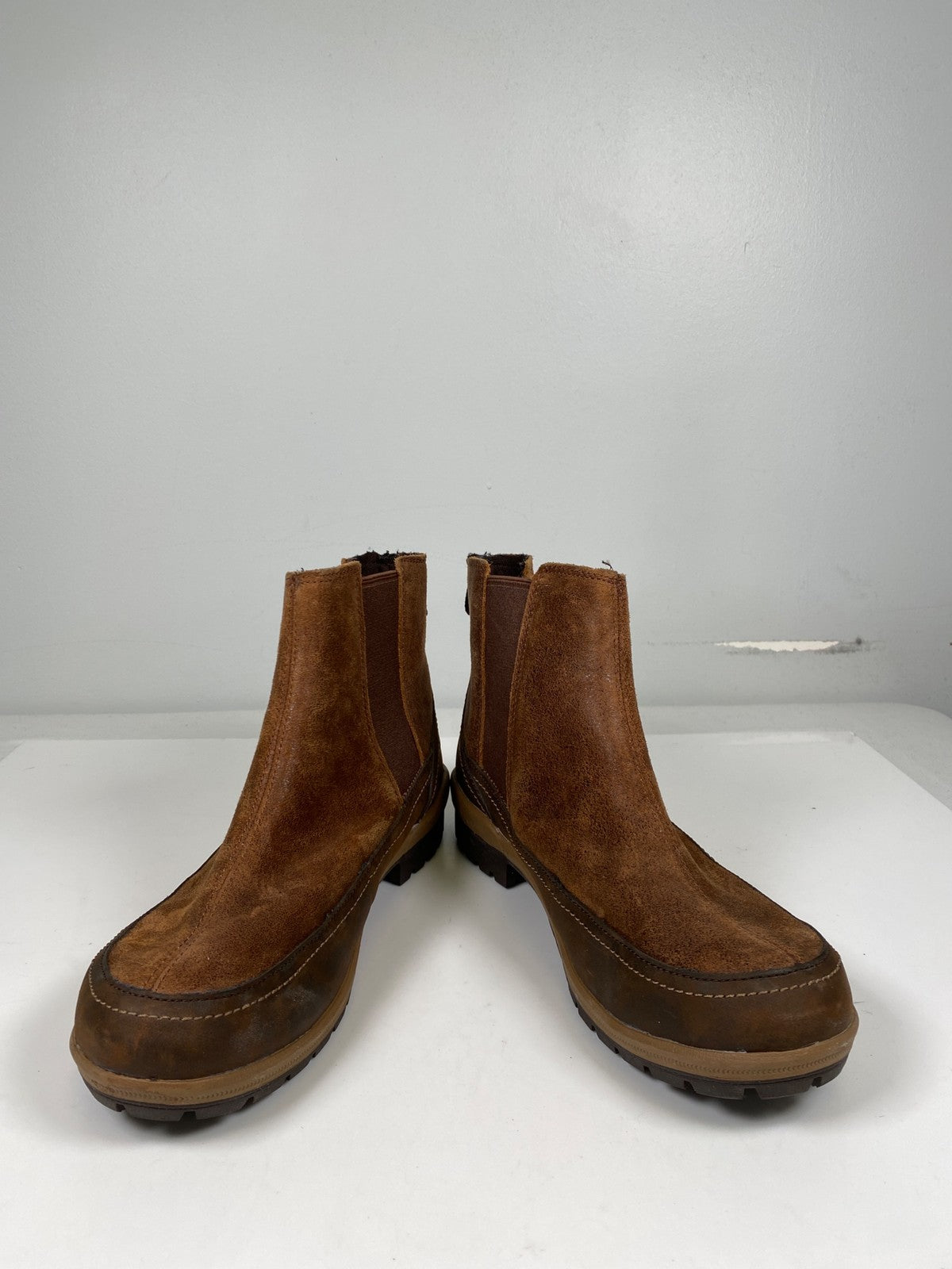 Merrell Women’s Brown Suede Emery Pull On Short Ankle Boots - 11