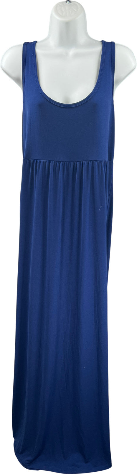 Banana Republic Women’s Blue Sleeveless Maxi Dress - XL