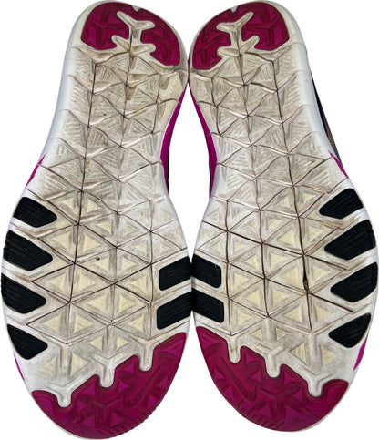 Nike Women’s Purple/Yellow Free TR 6 Lace Up Athletic Running Shoes - 9