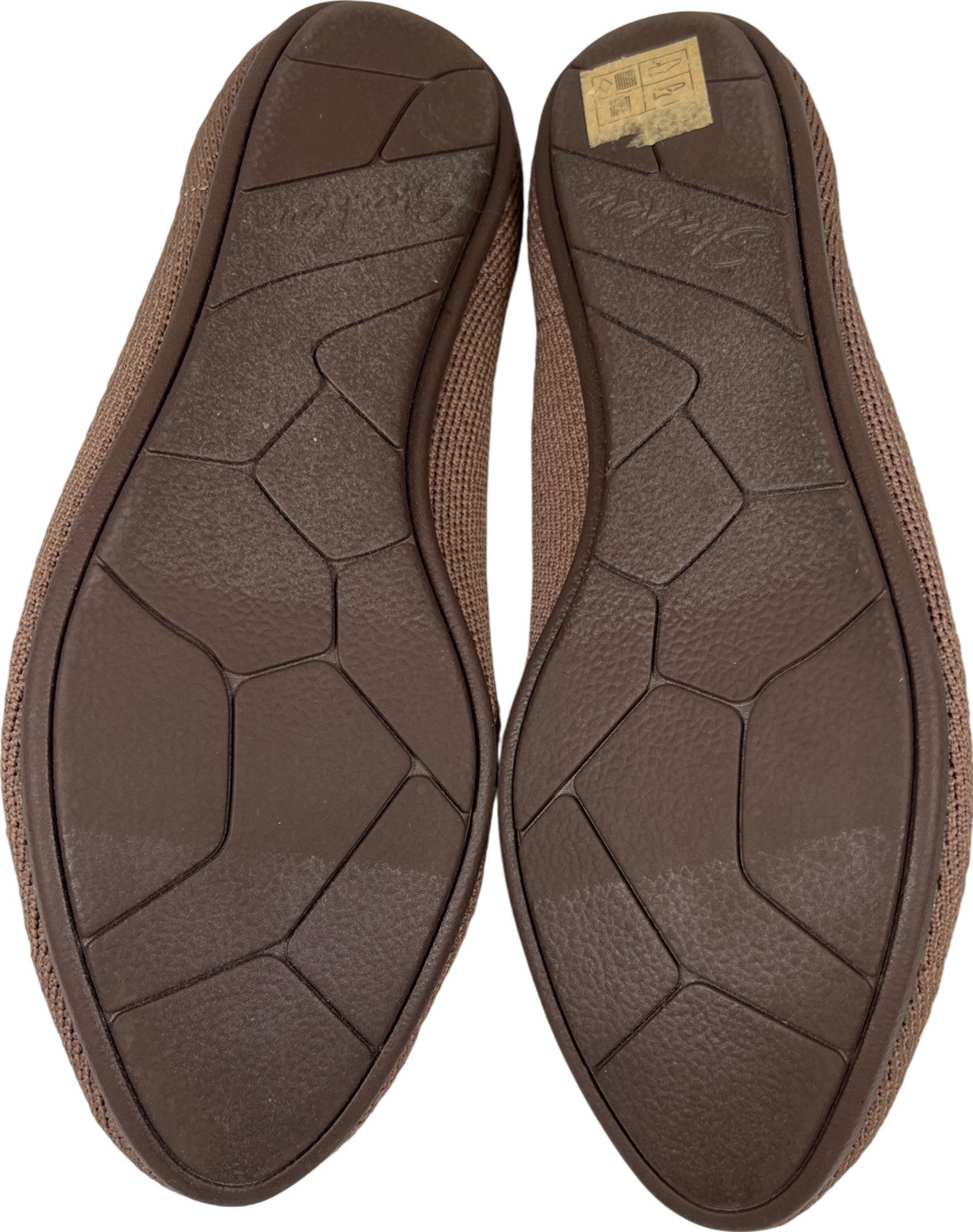 Skechers Women’s Brown Air Cooled Stretch Memory Foam Flats - 6.5