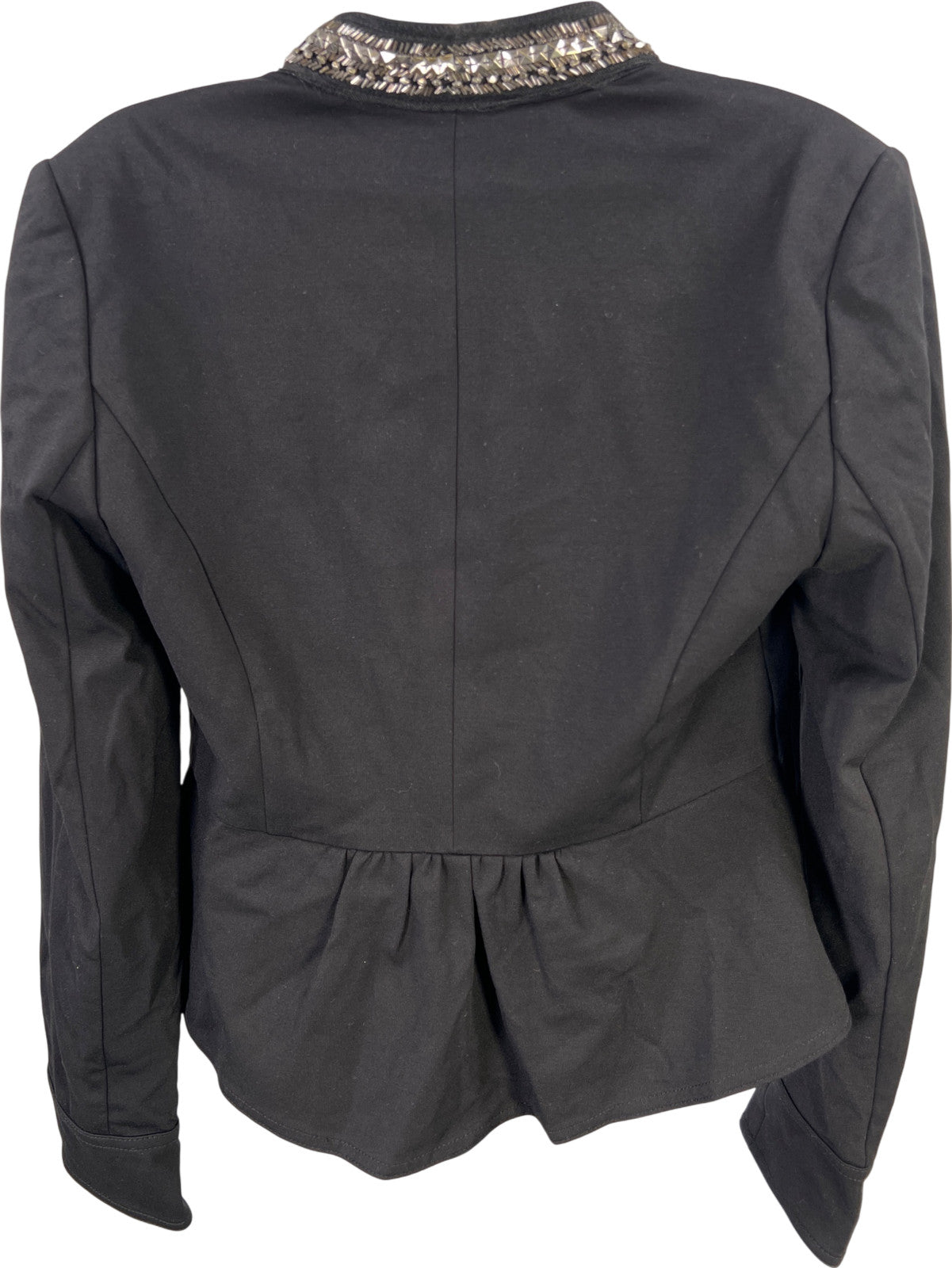 INC International Concepts Women’s Back Beaded Neck Button Up Jacket - M