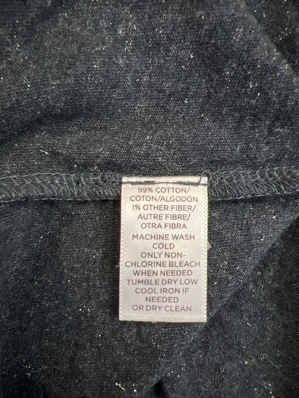 LOFT Women’s Blue Metallic Off The Shoulder 3/4 Sleeve Blouse - L