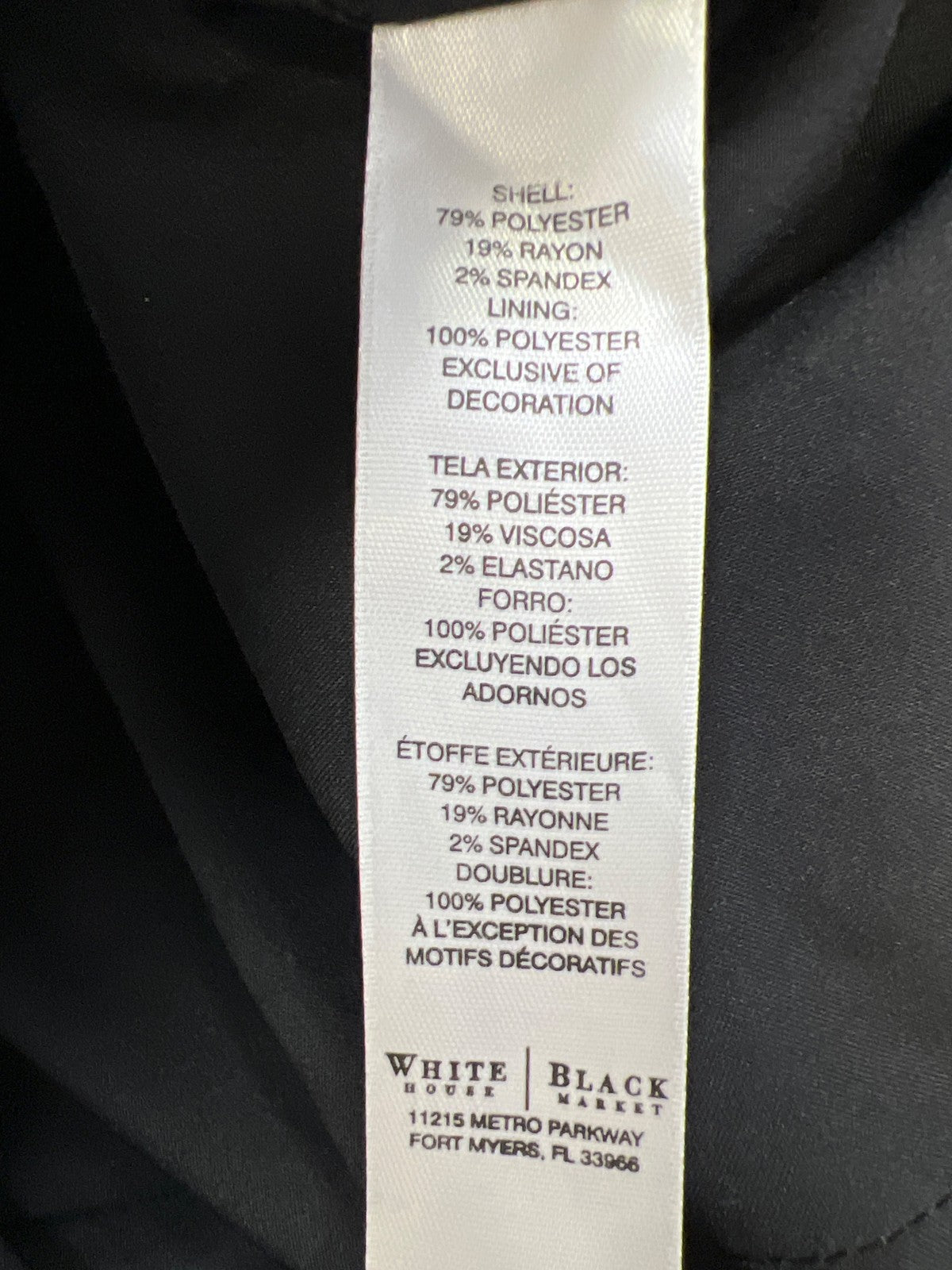 White House Black Market Women’s Black Polka Dot Blazer Jacket - 12