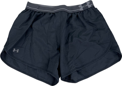 Under Armour Women’s Black Loose Fit HeatGear Lined Athletic Shorts - S