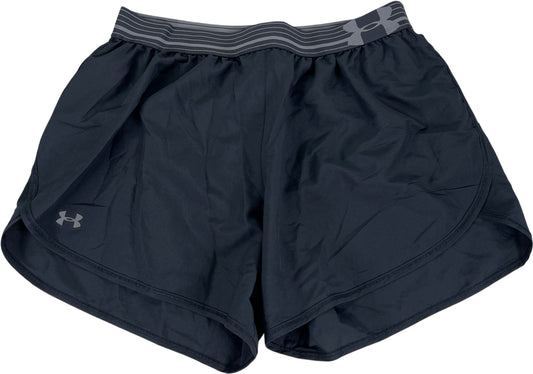 Under Armour Women’s Black Loose Fit HeatGear Lined Athletic Shorts - S