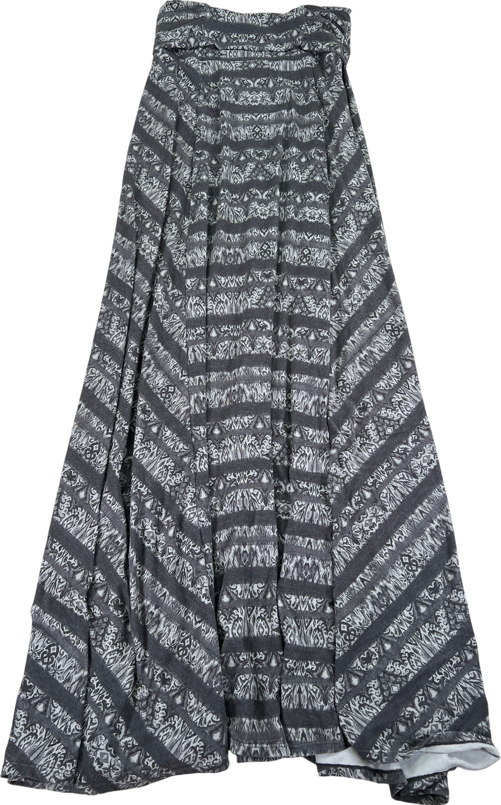 Athleta Women’s Gray Pull On Long Maxi Skirt - S