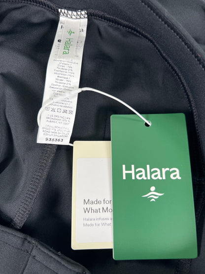 Halara Womens Black High Waisted DayStretch Pocket Accent Straight Leg Pants - S