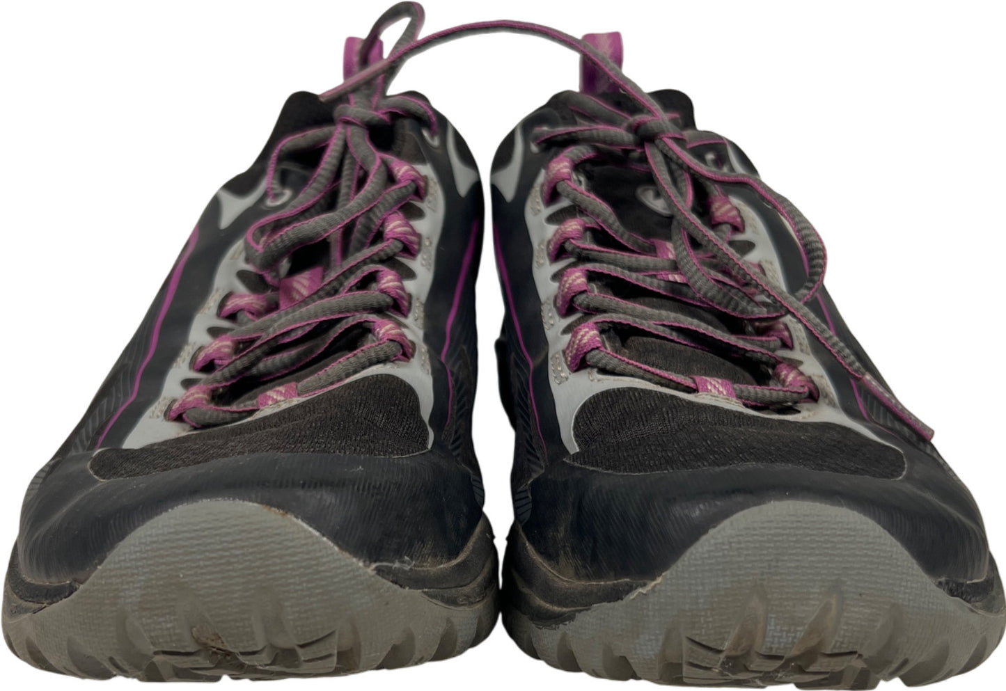 Merrell Women’s Black/Purple Siren Edge Lace Up Hiking Shoes - 8