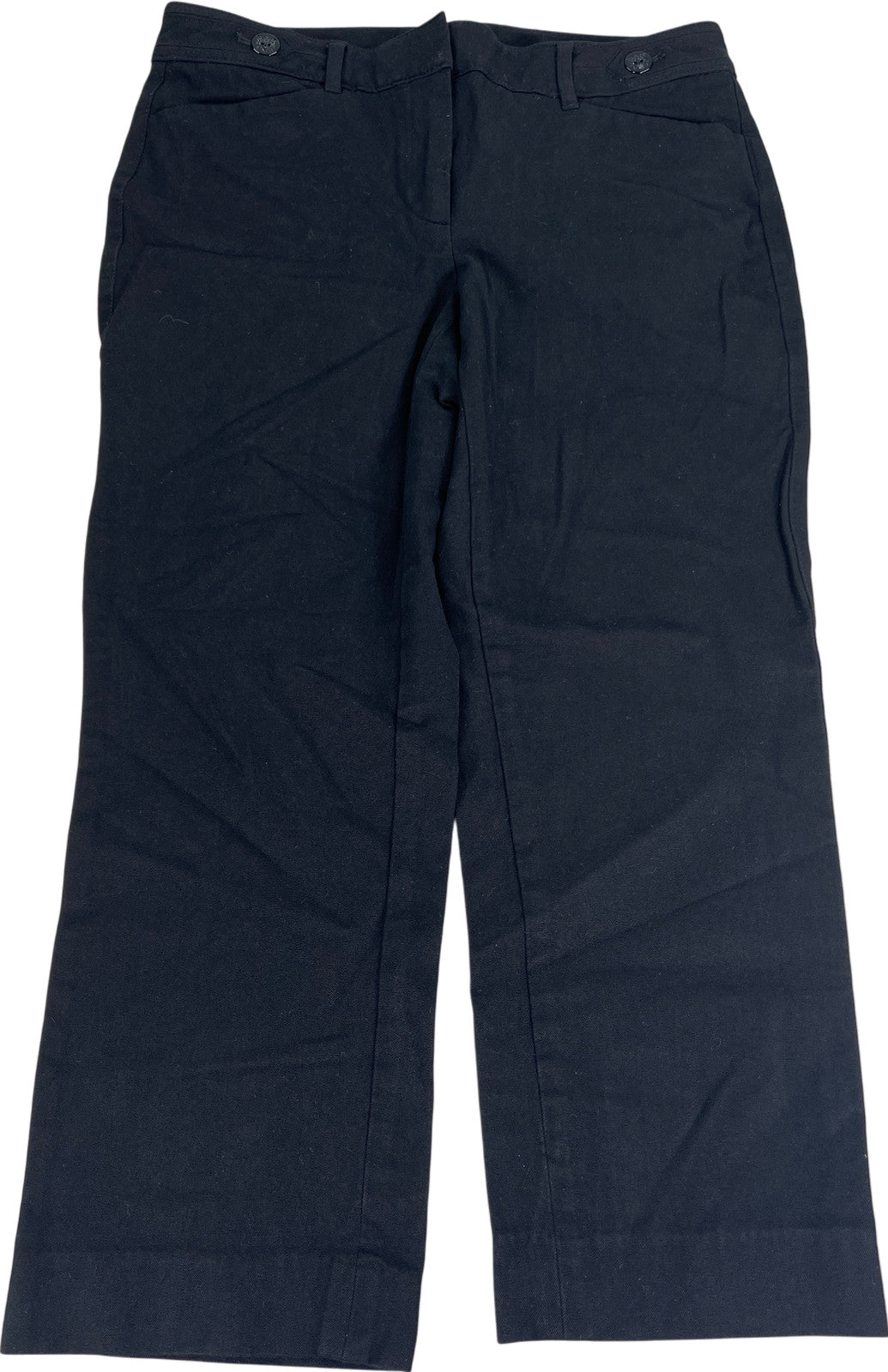 White House Black Market Women’s Black Slim Crop Pants - 4