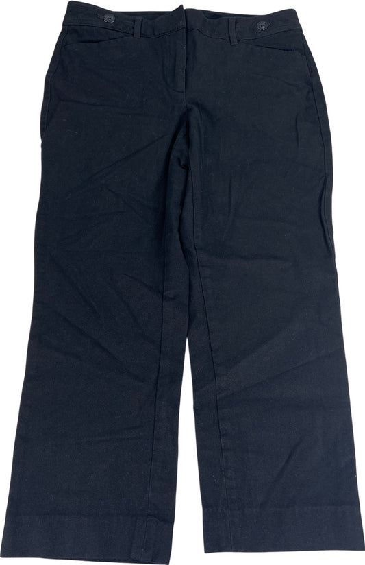 White House Black Market Women’s Black Slim Crop Pants - 4