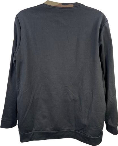 Nike Jordan Men’s Black Fleece Lined U of M Crewneck Sweatshirt - XL