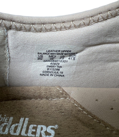 Cobbie Cuddlers Women’s Taupe/Beige Suede Zip Top Walking Shoes - 9