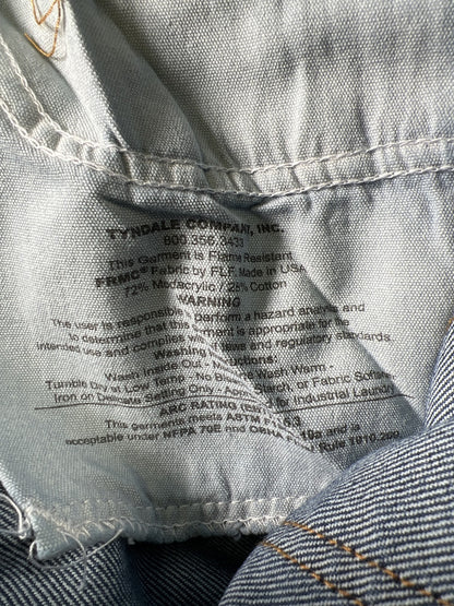 Tyndale Women’s Medium Wash Straight Leg Fire Resistant Jeans - 14