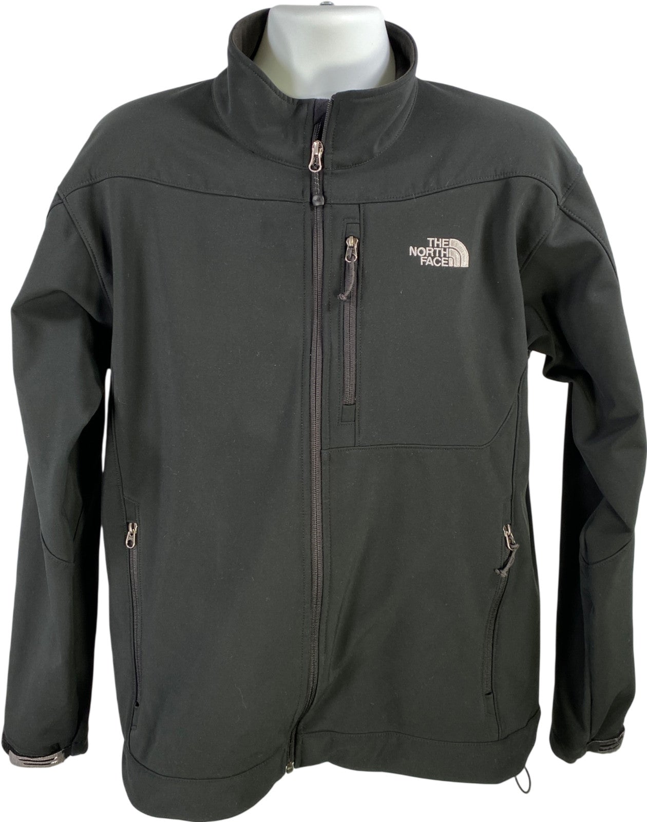 The North Face Men’s Black Apex Soft Shell Full Zip Jacket - XL