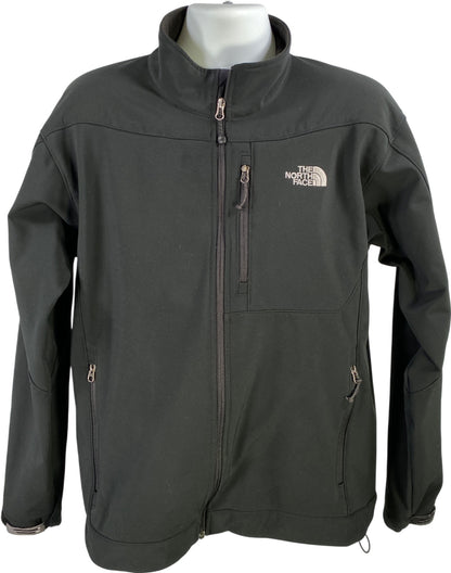 The North Face Men’s Black Apex Soft Shell Full Zip Jacket - XL