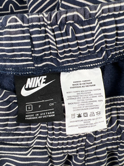 Nike Sportswear Men’s Blue Club Fleece Star Print Sweat Shorts - S